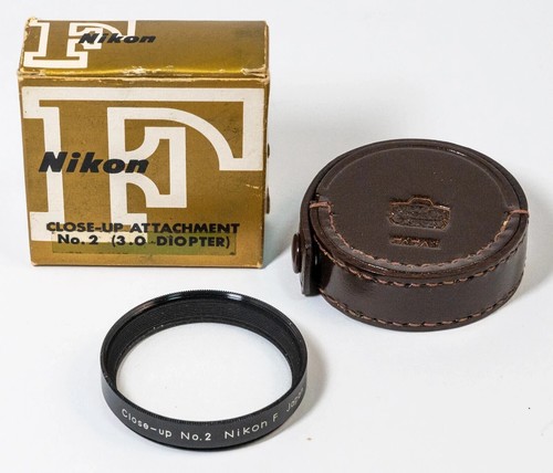 Nikon close attachment - f,