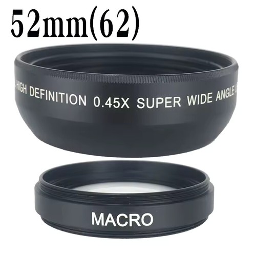 45 x obiettivo - 52, mm