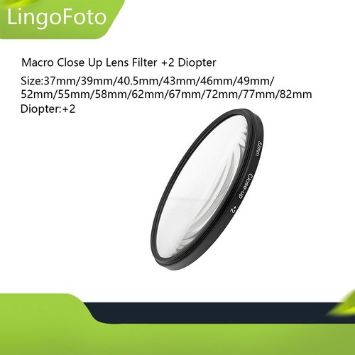 Filtro obiettivo macro close
